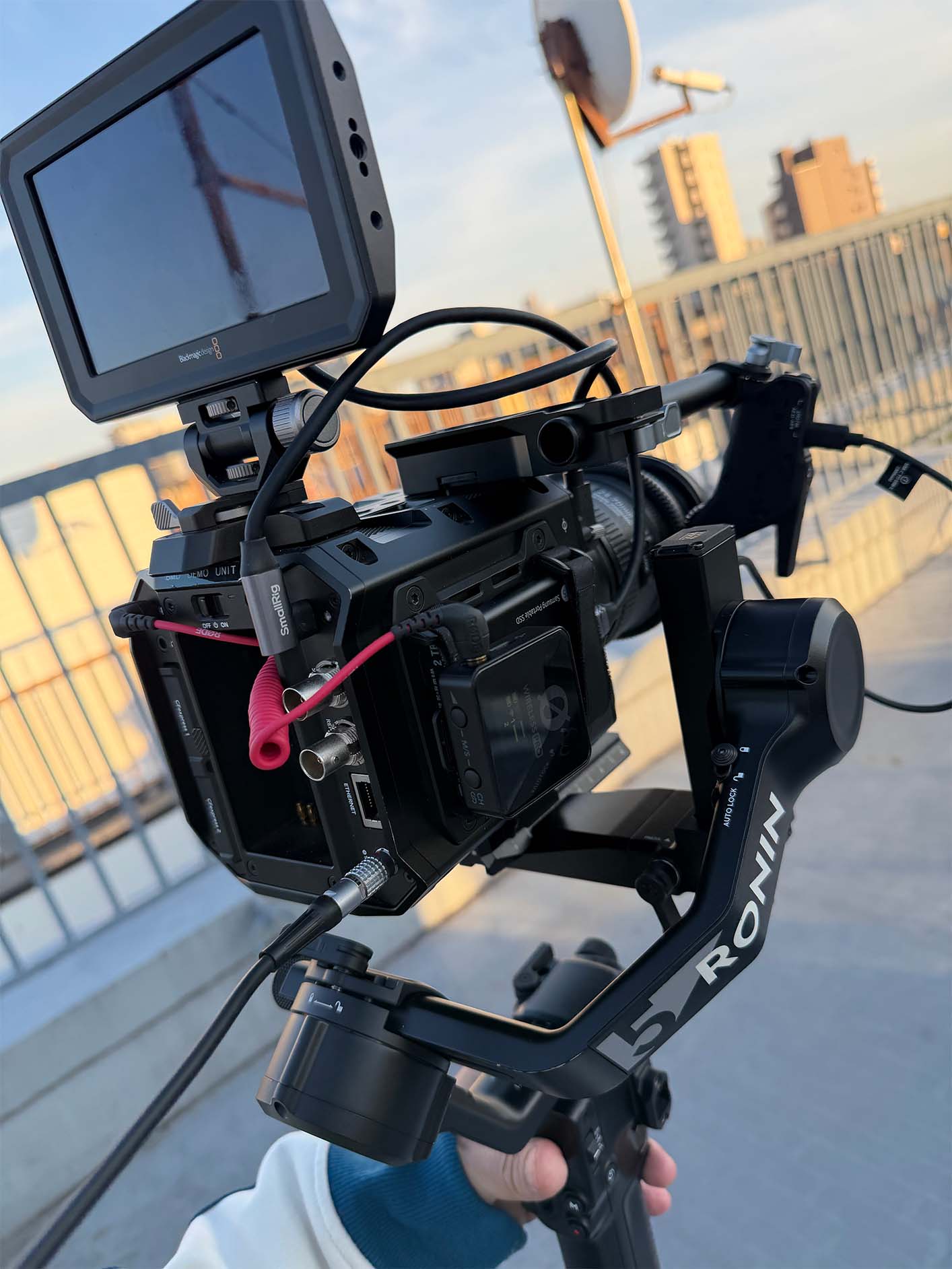 PYXIS 6K + RONIN RS5 rear view