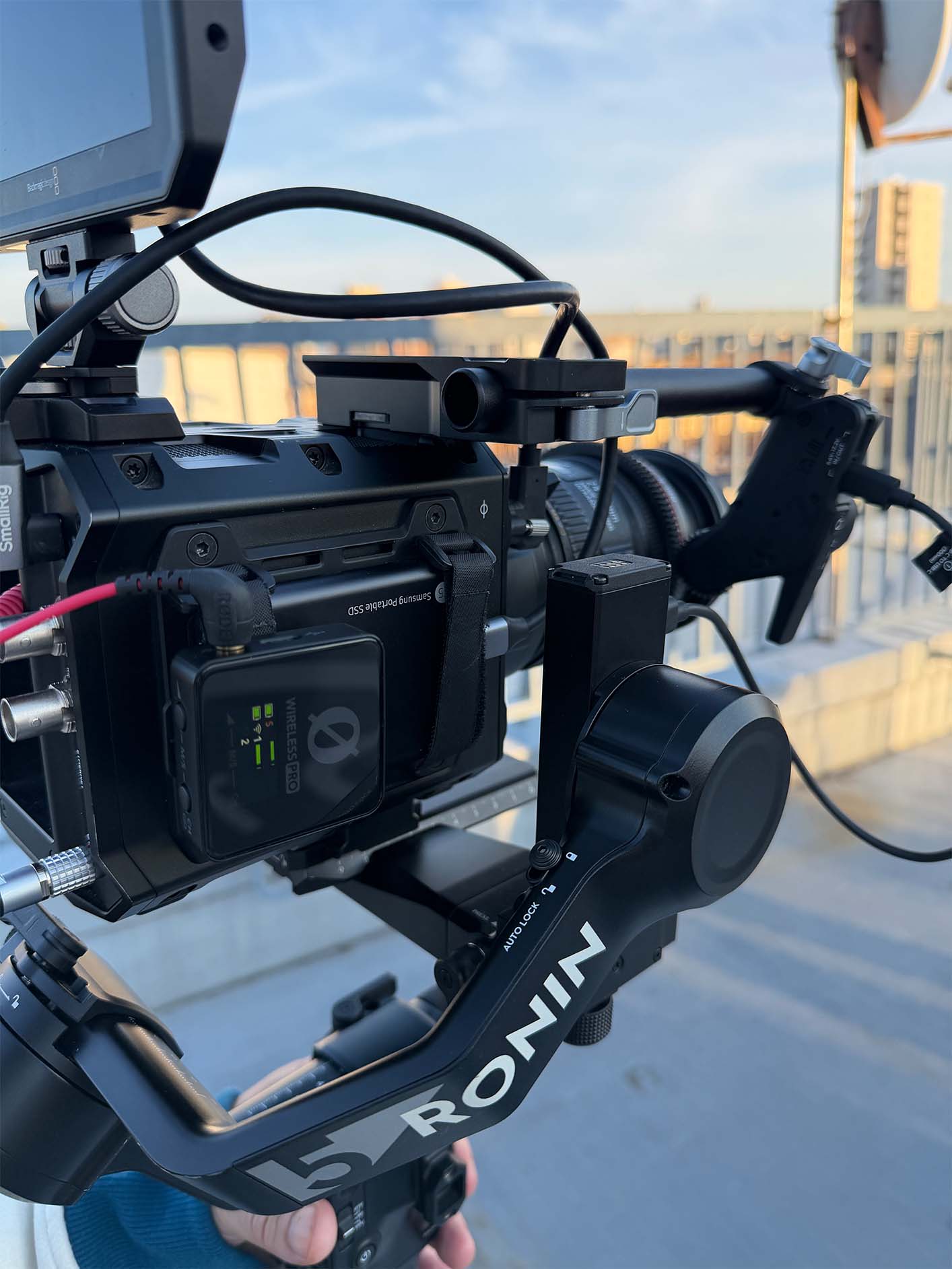 PYXIS 6K + RONIN RS5 alternate angle